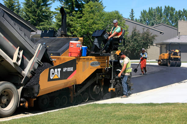 Residential Paver Driveway in Legend Lake, WI
